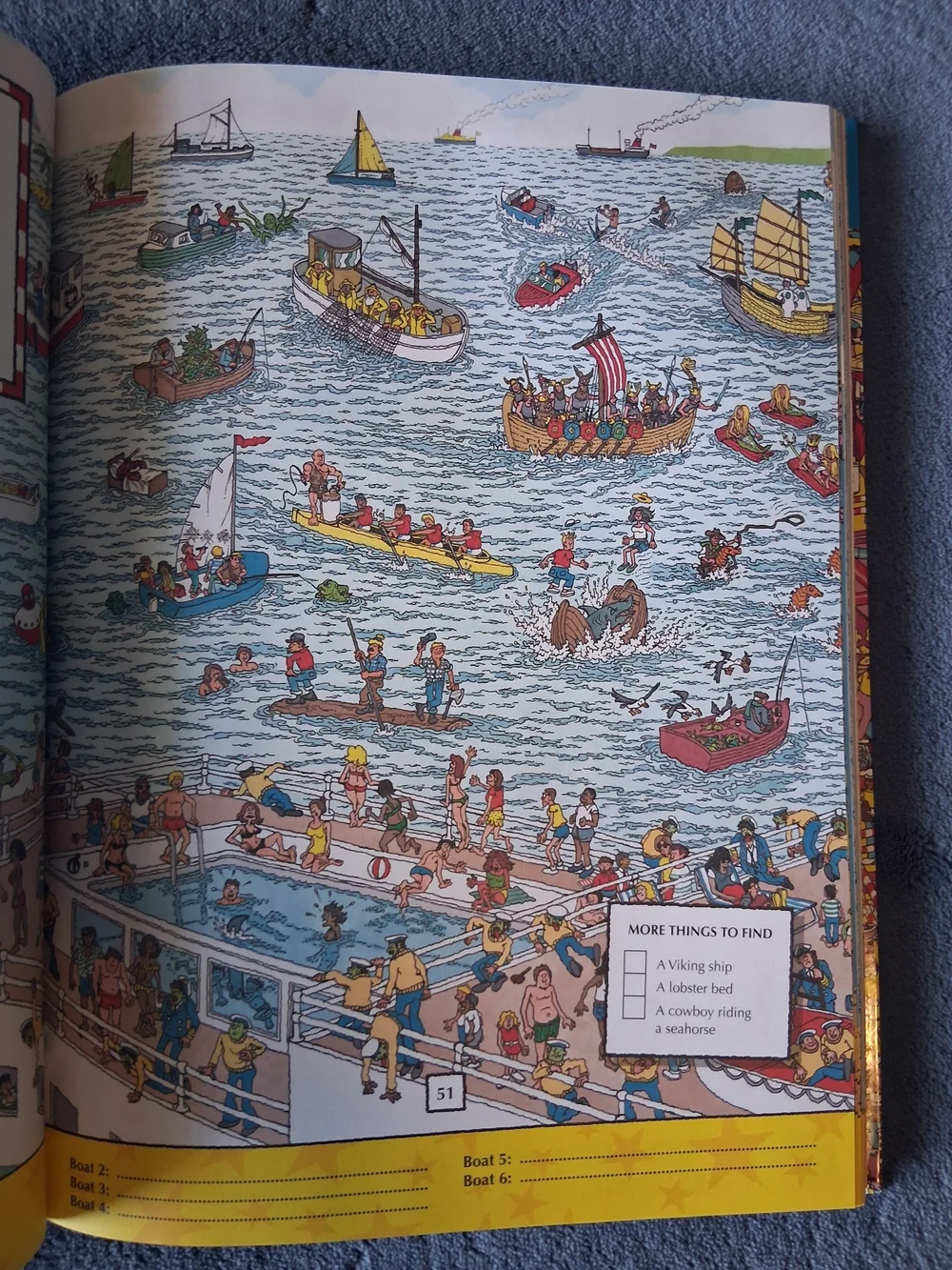 ​Where's Waldo The Boredom Buster Book - Blue/Red Kids Activity Book